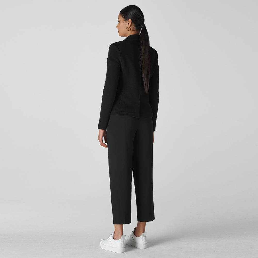 Whistles slim jersey jacket black cheap